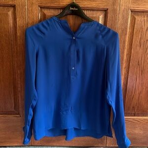 Vince extra small blouse, cobalt blue